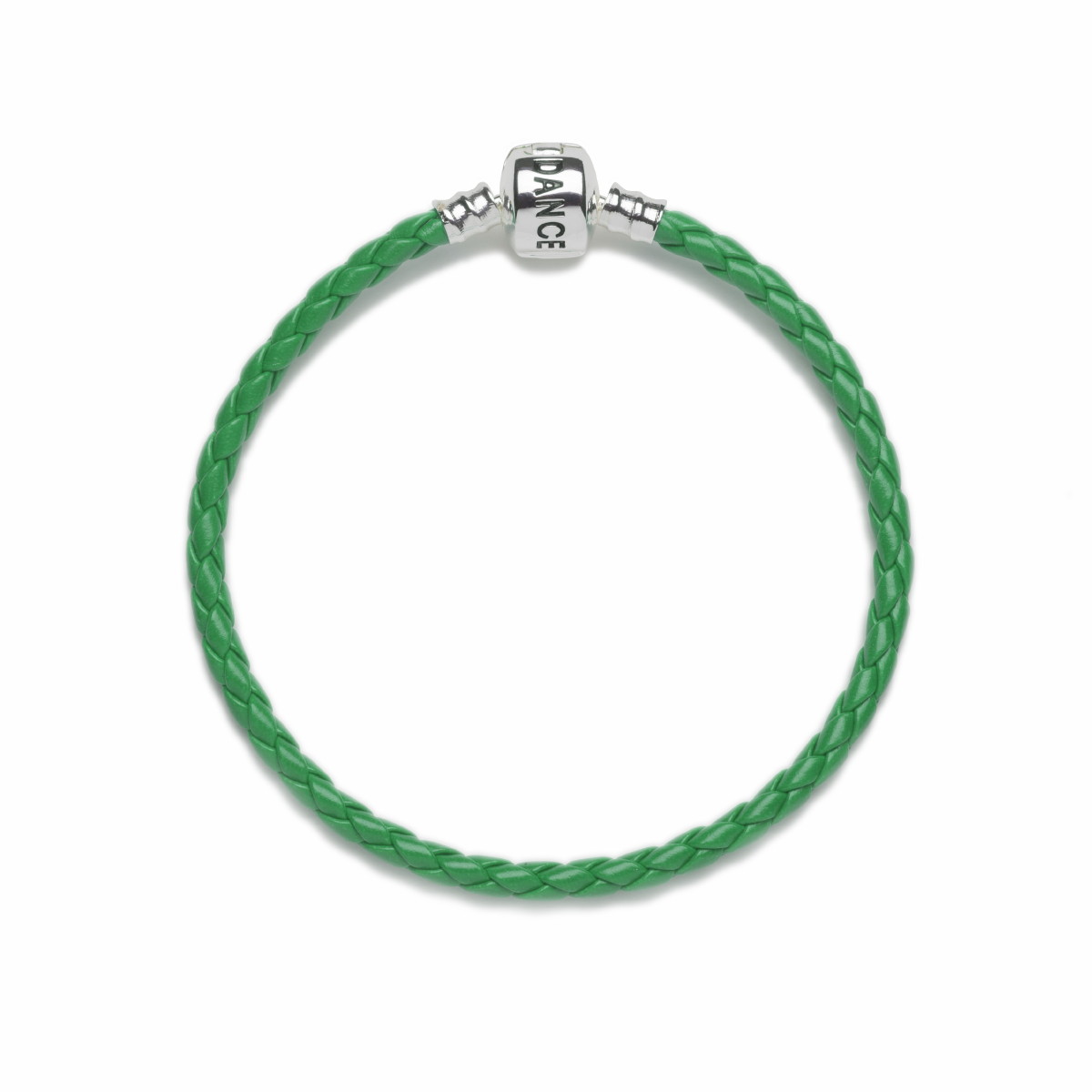 Official Riverdance20 Green Leather Style Charm Bracelet