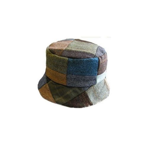 Patchwork Tweed Ladies Hat