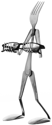 Forked Up Eye Glass Spectacles Holder