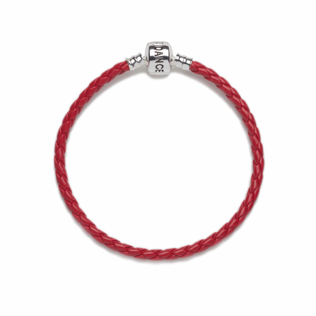 Official Riverdance20 Red Leather Style Charm Bracelet