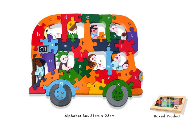 Alphabet Bus Jigsaw