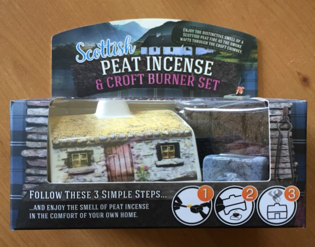 Scottish Peat Incense and Croft Burner Set