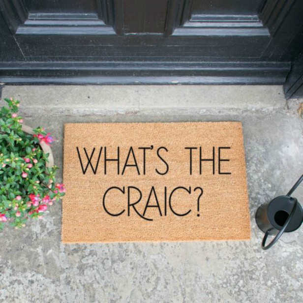 What's The Craic Doormat - Click Image to Close